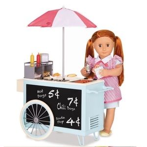 🌭 SOLD Our Generation Hot Dog/Snack Stand